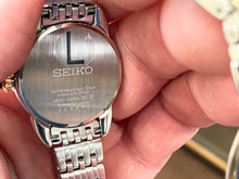 Load image into Gallery viewer, Seiko Two Tone Women's Watch With Numbers SUR562