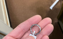 Charger l'image dans la galerie, Sapphire And Diamond White Gold Ring
