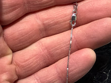 Charger l'image dans la galerie, Rainbow Sapphire And Ruby White Gold Pendant And Chain
