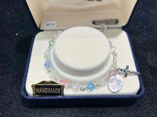 Charger l'image dans la galerie, Austrain Crystal Rosary Bracelet