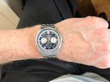 Cargar imagen en el visor de la galería, Seiko Chronograph Stainless Steel Watch With Date
