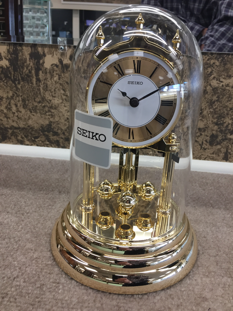 Seiko Anniversary Clock DeGrandpre Jewelers