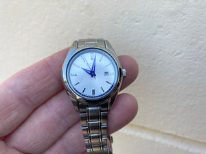 Seiko Women's Silver And Blue Colored Watch