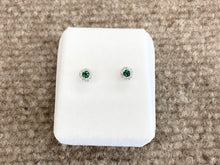Laden Sie das Bild in den Galerie-Viewer, Silver Swarovski Zirconium Earrings