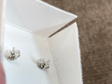 Laden Sie das Bild in den Galerie-Viewer, Silver Swarovski Zirconium Earrings