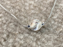 Cargar imagen en el visor de la galería, Cape Cod Silver Twist Anklet