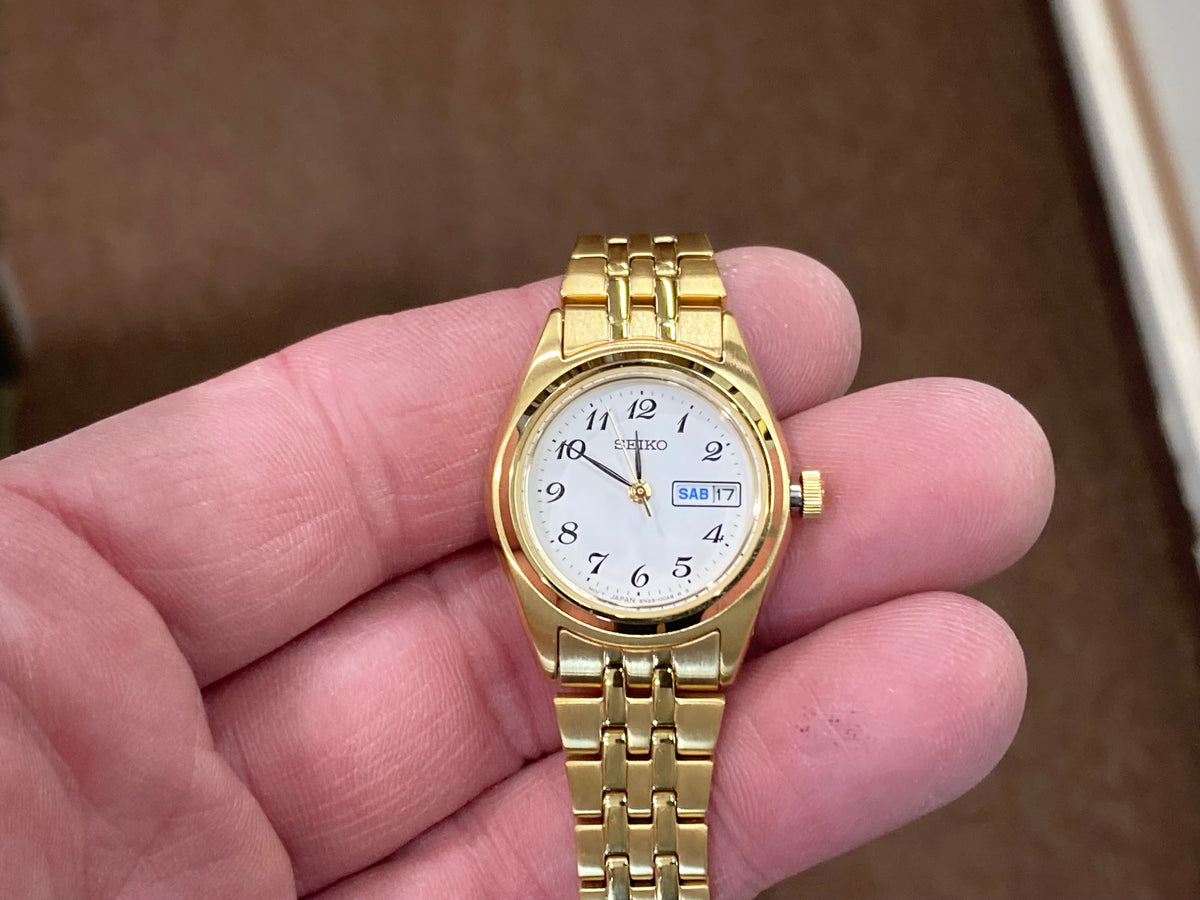 Seiko Women's Watch With Day Date Calendar DeGrandpre Jewelers