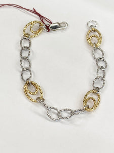 Gold And Silver Bracelet