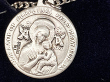Load image into Gallery viewer, Saint Clement Hofbauer Silver Pendant And Chain