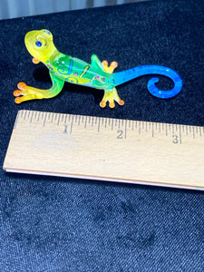 Gecko Hawaii Glass Figurine