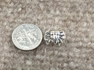 Elephant Silver Bead