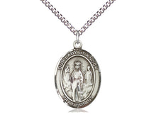 Laden Sie das Bild in den Galerie-Viewer, Our Lady of Knock Silver Pendant And Chain