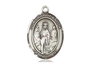 Our Lady of Knock Silver Pendant And Chain