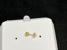 Load image into Gallery viewer, Natural Peridot Gold Stud Earrings