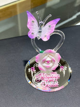 Cargar imagen en el visor de la galería, Always In My Heart Butterfly Glass Figurine