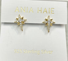 Load image into Gallery viewer, Ania Haie Pointed Star Stud Earrings