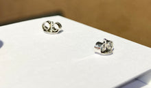 Load image into Gallery viewer, Ania Haie Sunny Sparkler Silver Four Petal Stud Earrings Silver