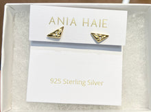 Load image into Gallery viewer, Ania Haie Gold Triangle Kiss Stud Earrings