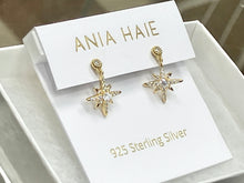 Cargar imagen en el visor de la galería, Gold Dangling Nova Star Stud Earrings