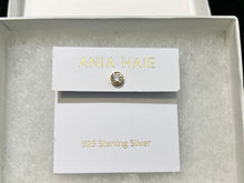 Laden Sie das Bild in den Galerie-Viewer, Gold Solitaire Cubic Zirconia Barbell Ania Haie