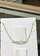 Charger l'image dans la galerie, Gold Mini Link Charm Chain Connector Bracelet