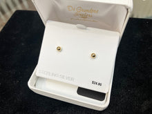 Load image into Gallery viewer, Silver Vermeil Ball Earrings