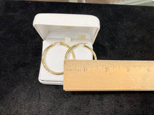 Load image into Gallery viewer, Silver Vermeil Hoop Earrings
