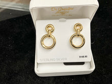 Load image into Gallery viewer, Silver Vermeil Dangle Earrings