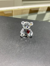 Load image into Gallery viewer, Birthstone Teddy Bear Crystal