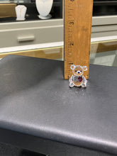 Load image into Gallery viewer, Birthstone Teddy Bear Crystal