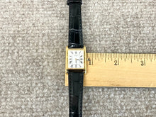 Cargar imagen en el visor de la galería, Seiko SWR108 Women's Gold Tone Watch With Leather Strap