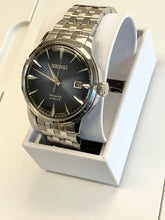 Cargar imagen en el visor de la galería, Seiko Presage Automatic Watch With Blue Dial