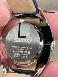 Women's Seiko Watch Mother Of Pearl Dial