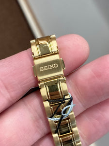 Women's Seiko Gold Tone Stainless Steel Watch