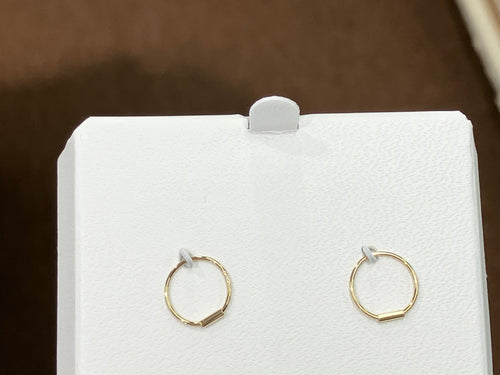 Small Gold Hoop Earrings