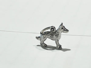 German Shepherd Silver Charm