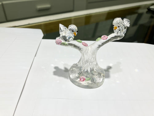 Songbirds Crystal Figurine