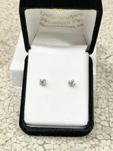 Charger l'image dans la galerie, Half Carat Natural Diamond Stud Earrings