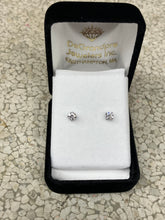 Load image into Gallery viewer, Natural Diamond Stud Earrings 0.43 Carats