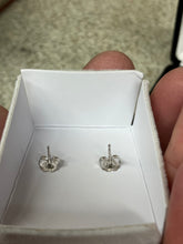 Load image into Gallery viewer, Natural Diamond Stud Earrings 0.43 Carats