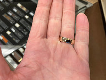 Load image into Gallery viewer, Wide Gold Wedding Band 10k
