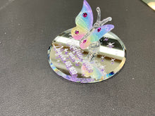 Load image into Gallery viewer, Butterflies Appear When Angels Are Near Butterfly Glass Figurine