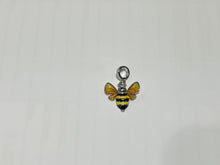 Load image into Gallery viewer, Honey Bee Silver Charm