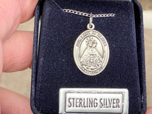 Cargar imagen en el visor de la galería, Our Lady Of Olives Silver Pendant And Chain