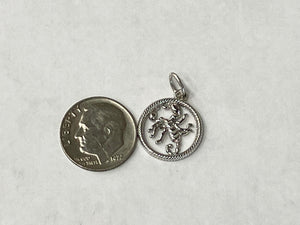 Scorpio Silver Charm