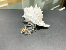 Load image into Gallery viewer, Hermit Crab Glass Figurine