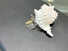 Load image into Gallery viewer, Hermit Crab Glass Figurine