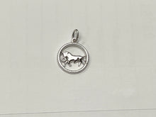 Load image into Gallery viewer, Taurus Silver Charm