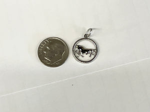 Taurus Silver Charm