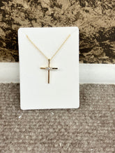 Charger l'image dans la galerie, Good Plated Diamond Cross Necklace